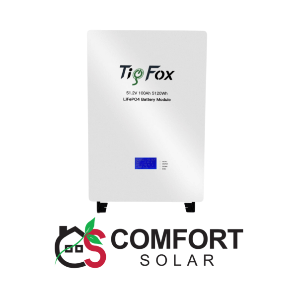 tigfox 48 volt 100 ah 16S wall mounted