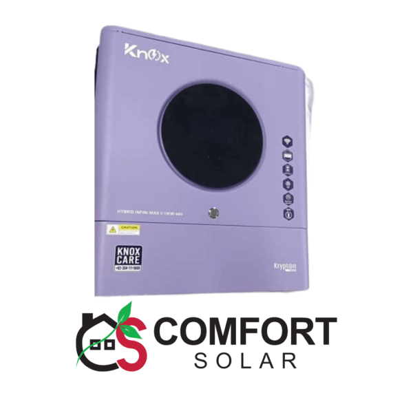 KNOX Krypton 13000 RGB 11kw pV 13000watt (infini V4) inbuilt BMS & Wifi, Dual Output, Genuine Voltronic Power Taiwan with parallel kit