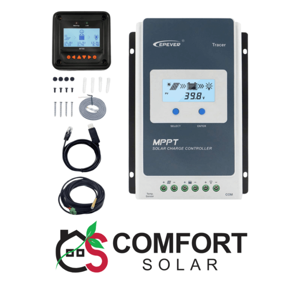 Epever Tracer Series Mppt Solar charge controller 10A 12/24V auto work